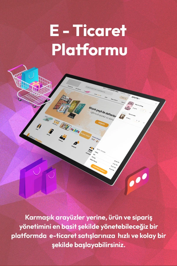 E-ticaret Platformu kapak görseli